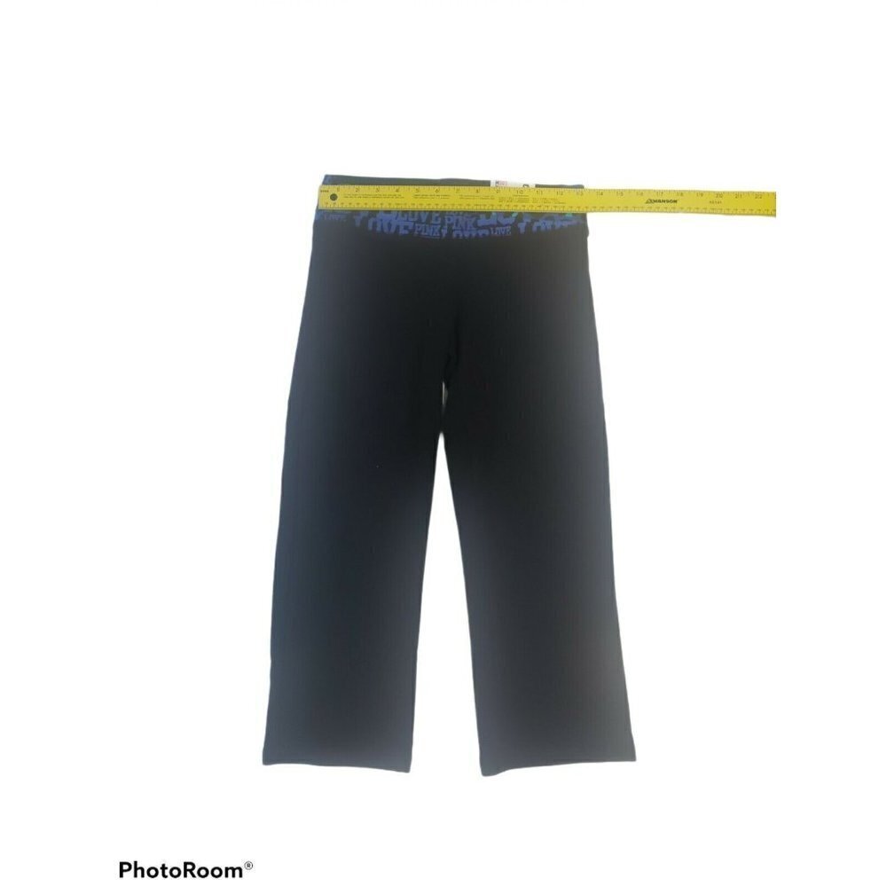 NWT Victoria's Secret Pink Activewear Crop Pants M - Picture 3 of 5